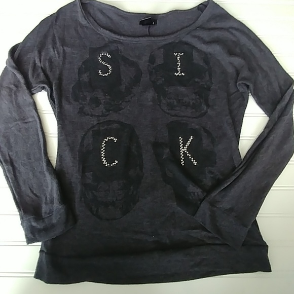 SICK skull sweater - Picture 1 of 3